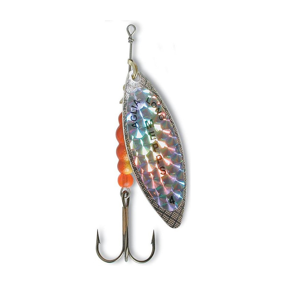 Spinner Mepps Long Rainbow Silver