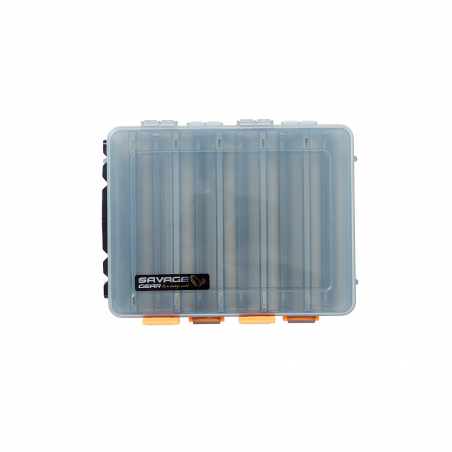 Aufbewahrungsbox Savage Gear Lurebox 2-seitig Smoke