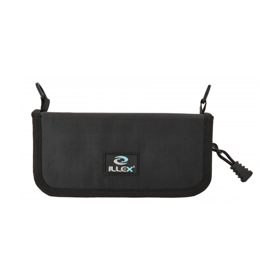 Trousse de rangement Illex Lure River Case Black - Leurre de la pêche