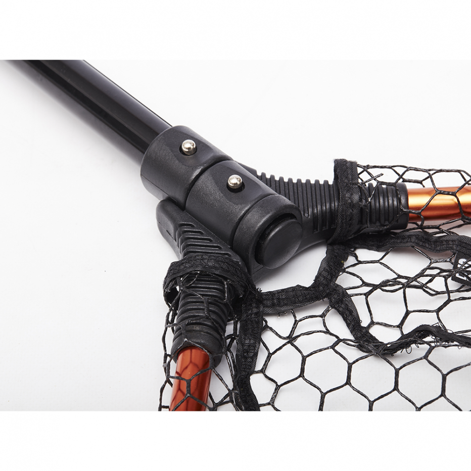 Épuisette De Quai Pliante Ultimate Drop Street Net - Diamètre 80 Cm, Profondeur 60 Cm - Avec Corde 10 M Et Revêtement Caoutchouc - Pour Street Fishing, Pêche En Hauteur