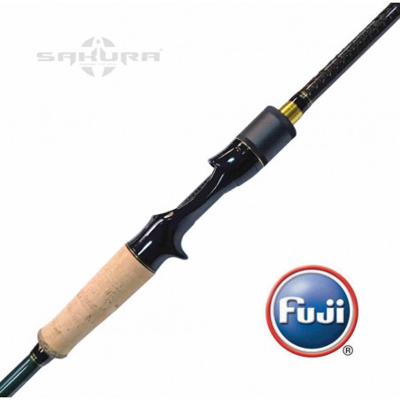 Caña de pescar Sakura Ionizer Bass Series 721 HG