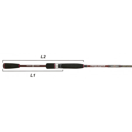 Spinning rod Sakura Fresh Sniper 662 ML