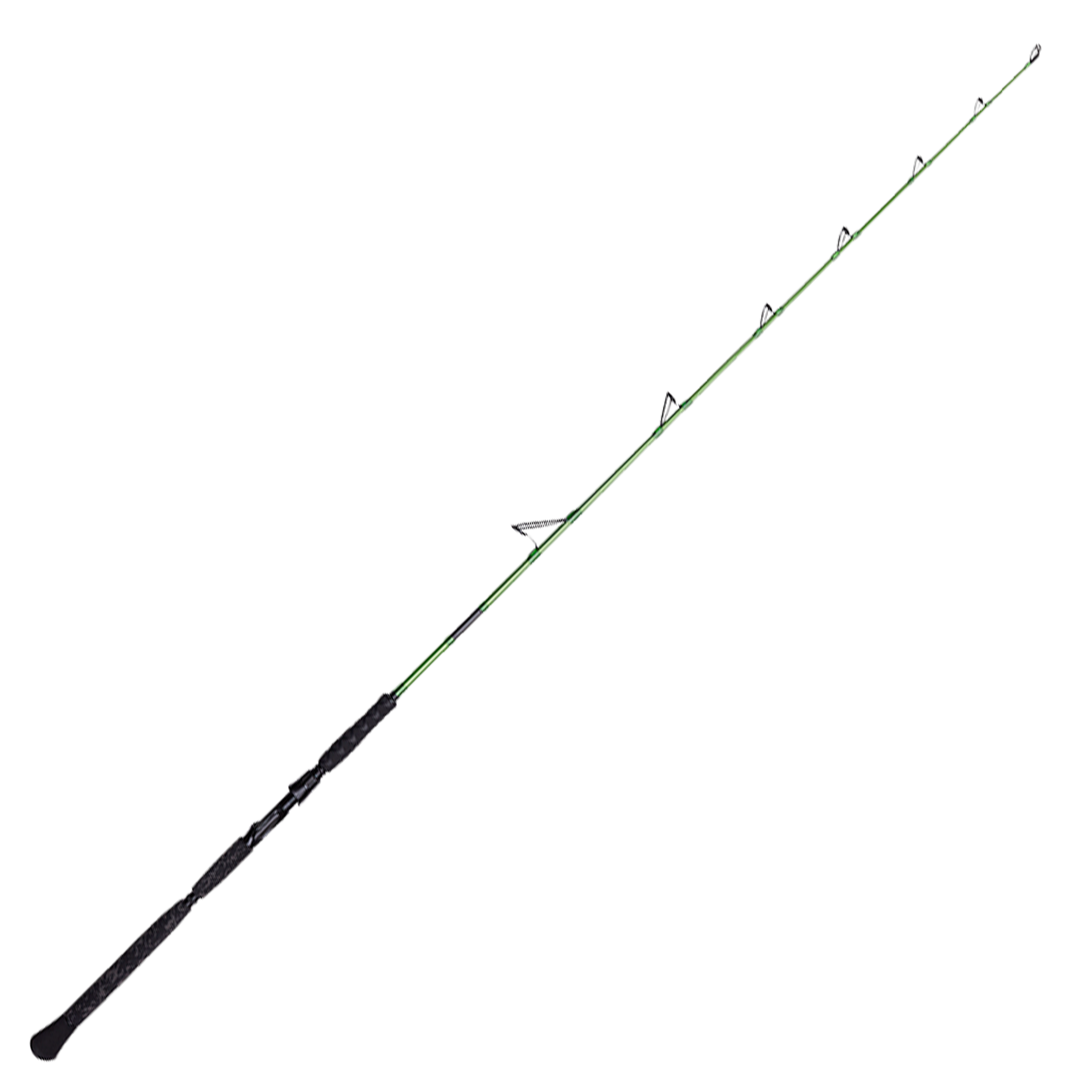 Canne à Pêche Verticale Madcat Green 1,80 M – Puissance 60-150 G, Anneaux SeaGuide, Porte-moulinet Fuji, Pour Carnassiers