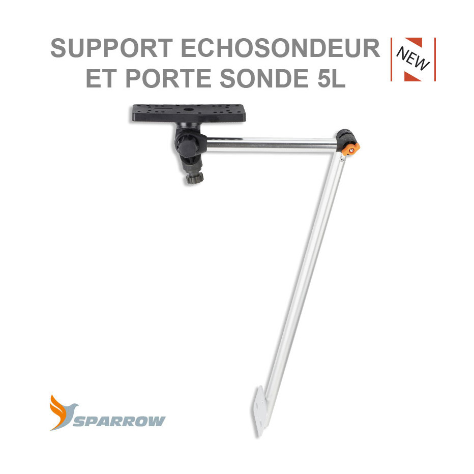 Support Fixation Tiefenmesser Angeln und Halter  Sparrow