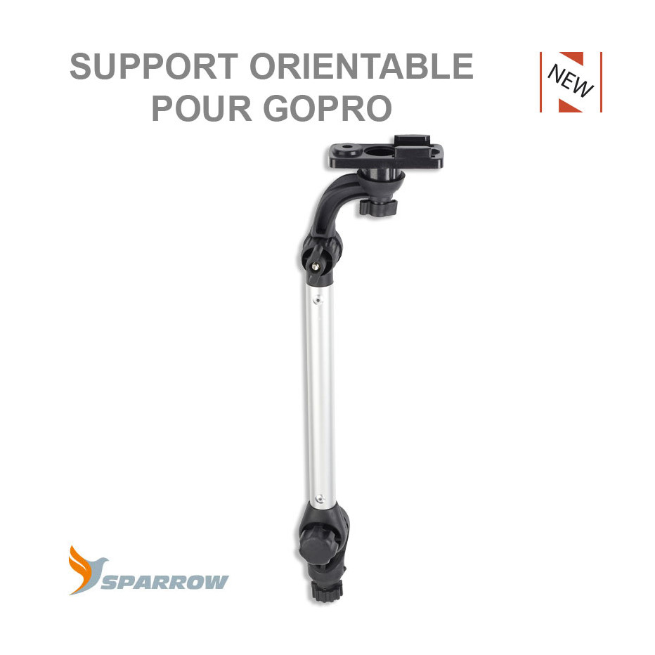 Orientierbare Gopro Unterstützung Sparrow