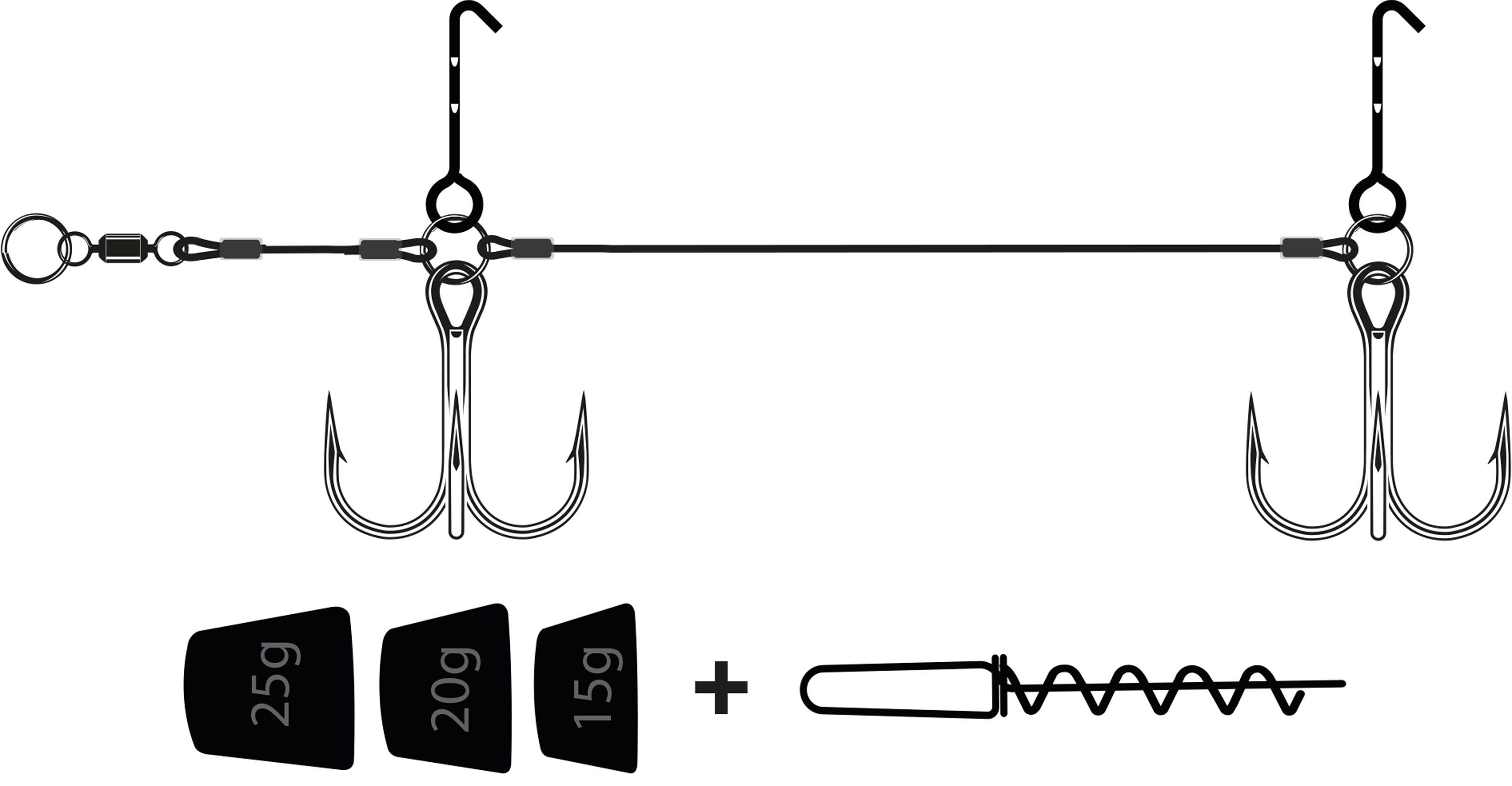 Frame VMC Pike Rig - Leurre de la pêche