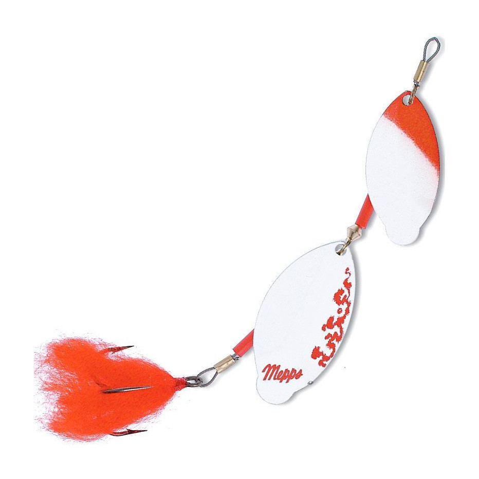 Blinker Mepps Tandem Hecht Rot Weiß Silber