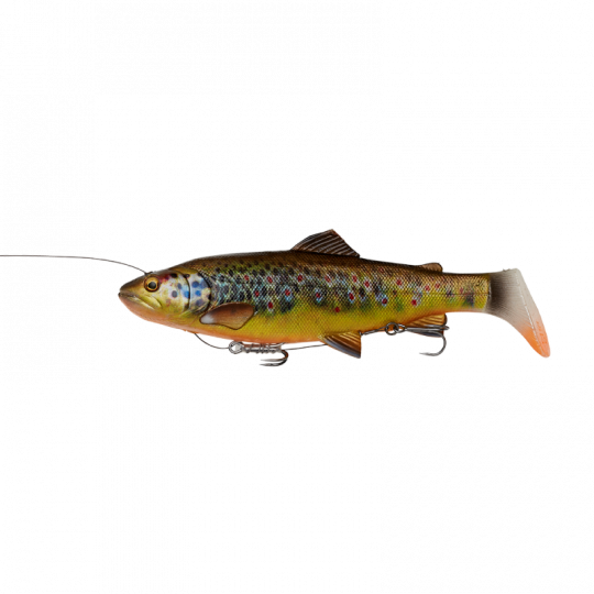 Leurre Souple Savage Gear 4D Line Thru Rattle Trout 27,5cm Sinking