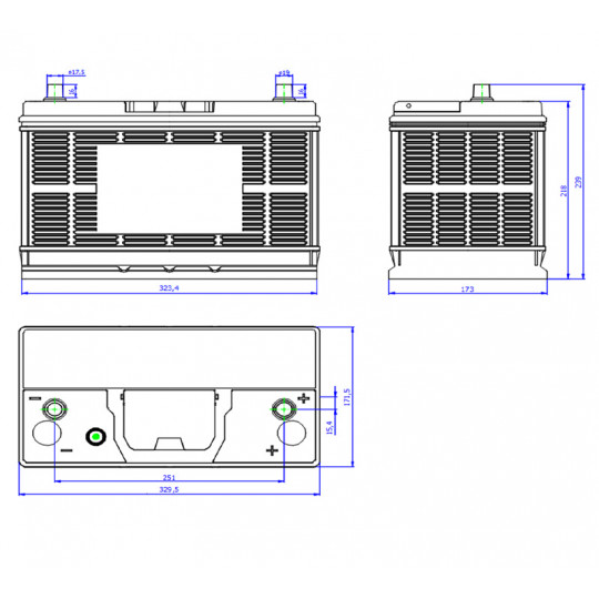 Minn Kota Pro 110 Amp battery