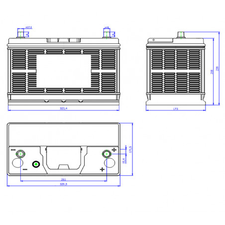 Minn Kota Pro 110 Amp battery