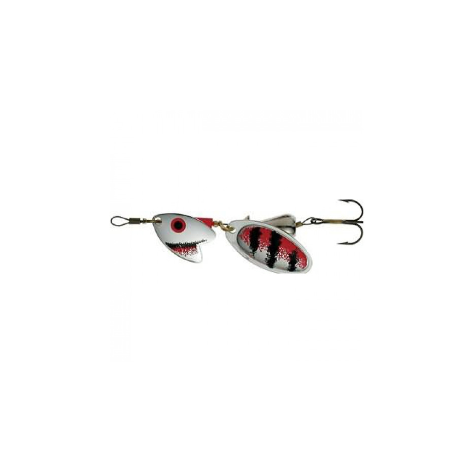 Spinner Mepps Tandem Trout Silver Red Black