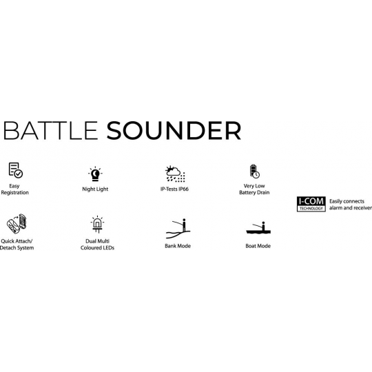 Key sensor Black Cat Battle Sounder Black