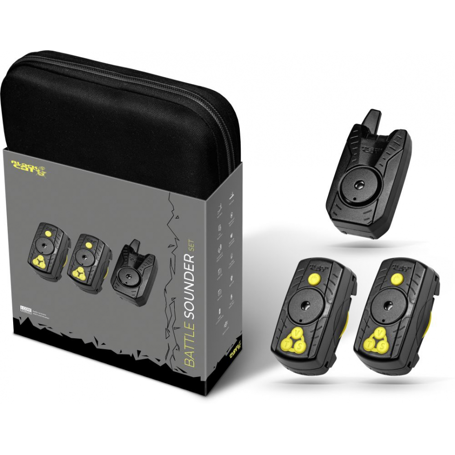 Berührungsdetektor Black Cat Battle Sounder Schwarz 2+1