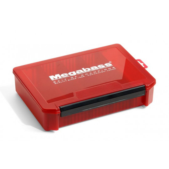 Caja de almacenamiento Megabass Lunker Lunch Box 3020 NDDM ROJO