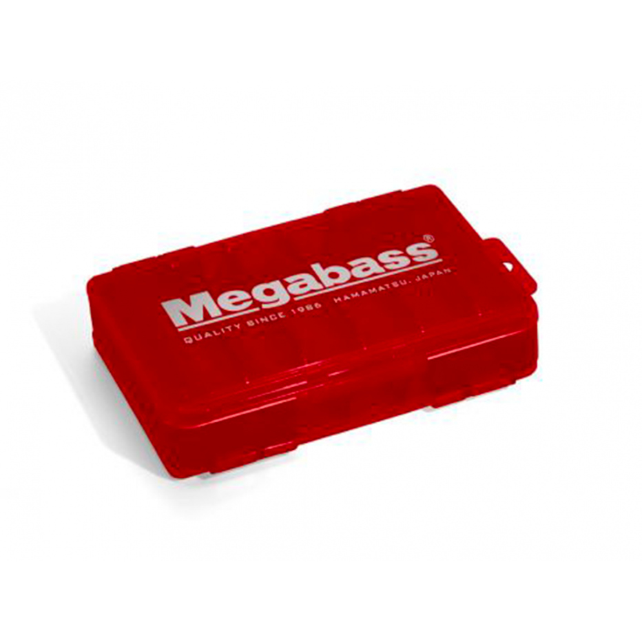 Caja de almacenamiento Megabass Fiambrera Lunker Reversible Rojo