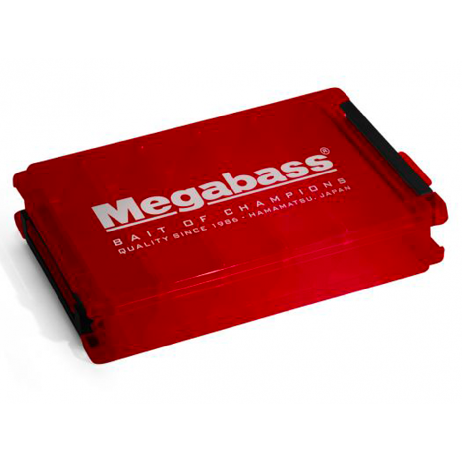 Caja de almacenamiento Megabass Fiambrera Lunker Reversible Rojo
