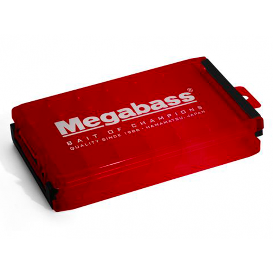 Boîte de rangement Megabass Lunker Lunch Box Reversible Red