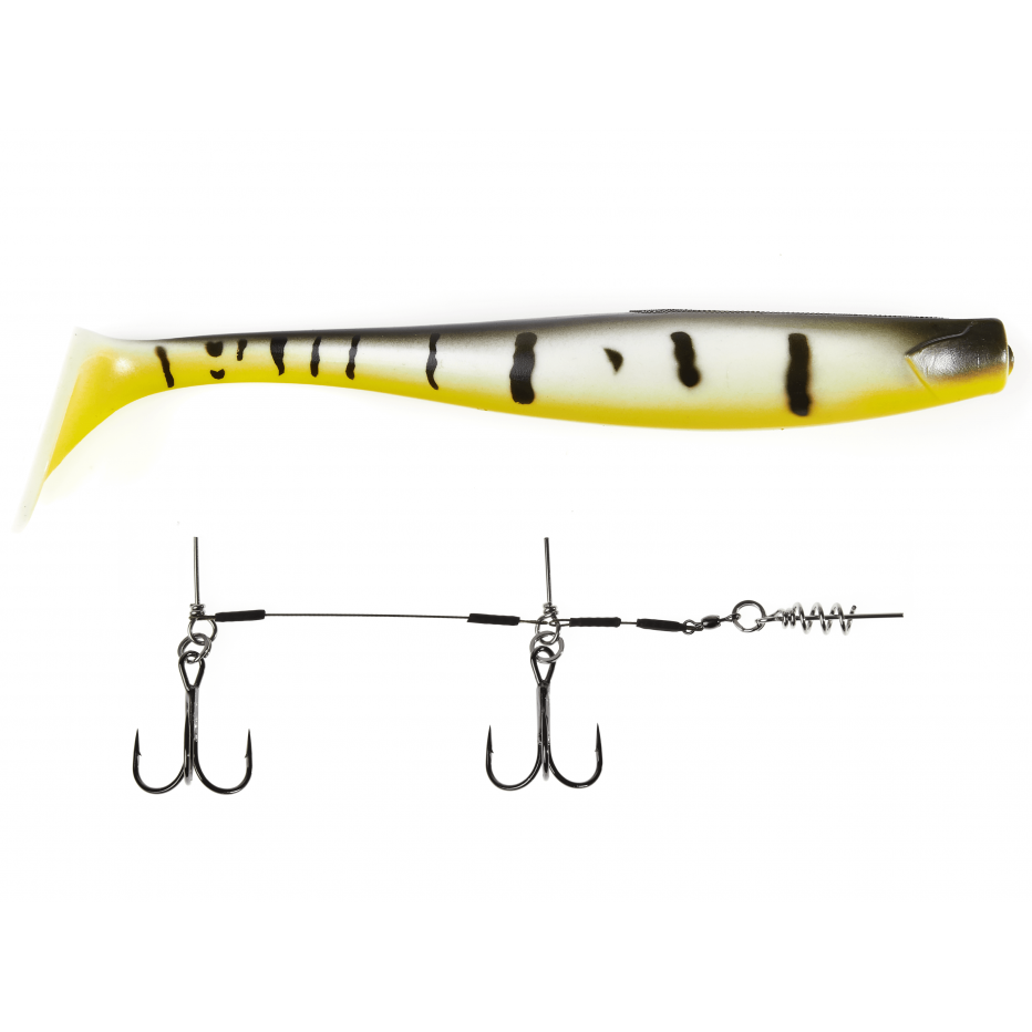 Soft Bait Lucky John Kubira Swim Shad Set 23cm