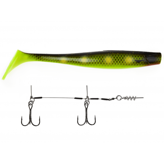 Gummifische Lucky John Kubira Swim Shad Set 23cm