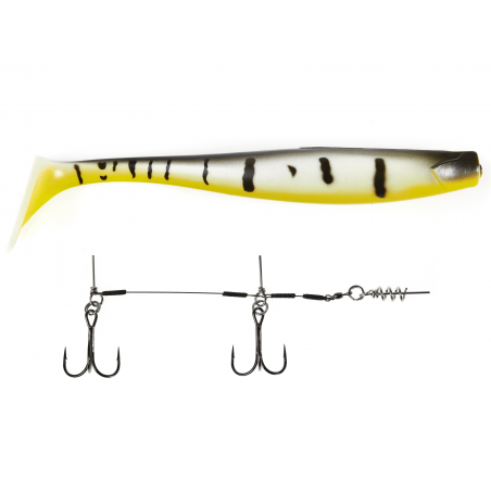 Soft Bait Lucky John Kubira Swim Shad Set 26cm