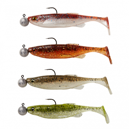 Señuelo Soft Lure Savage Gear Fat Minnow T-Tail RTF 13cm