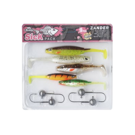 Soft bait pack Berkley Sick Zander