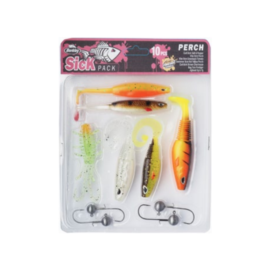 Pack Kunstköder Weiche Berkley Sick Perch