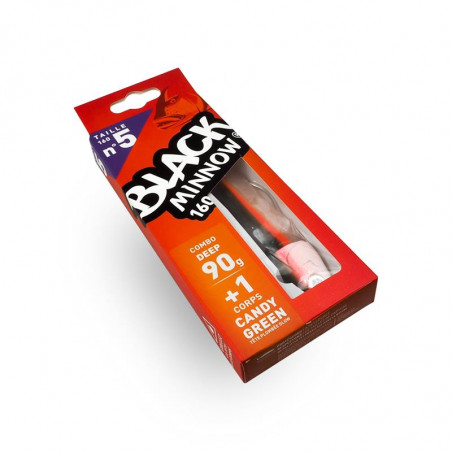 Combo Fiiish Black Minnow 160 + Tief Bleikopf