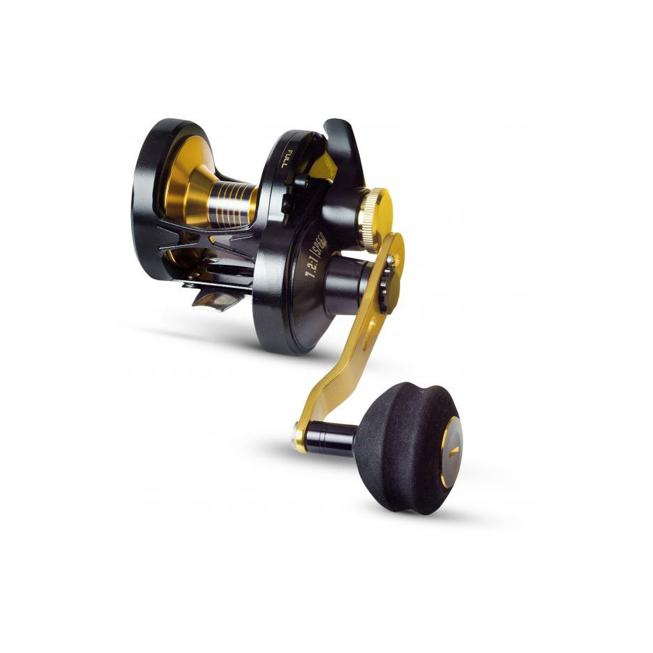 Baitcast Rollen Black Cat Battle Cat Vertical 710 LH