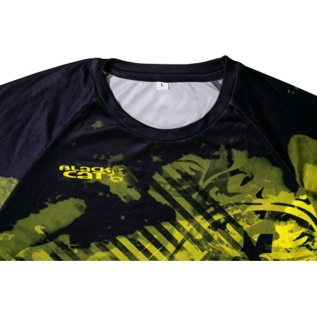 Camiseta UV Black Cat Maillot de pesca