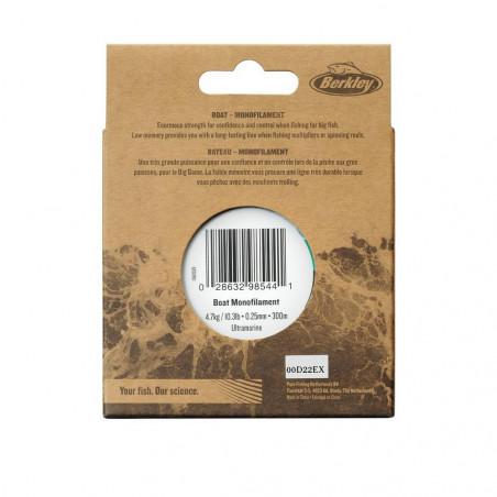 Nylon Berkley Monofilamento Nautil Boat 300m