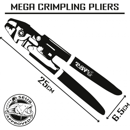 Crimping Pliers Black Cat Mega Crimping 26cm