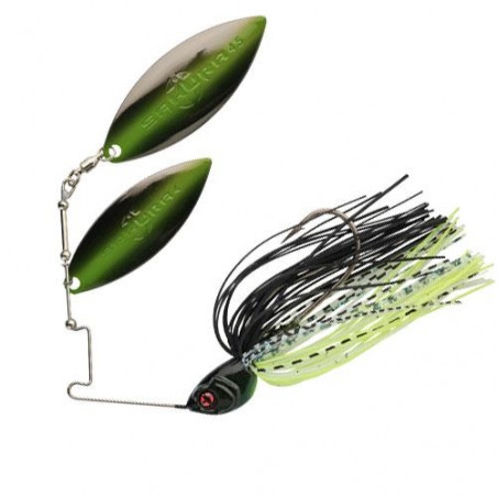 Kunstköder Sakura Cajun Spinnerbait Slow Retrieve - Doppelte Palette