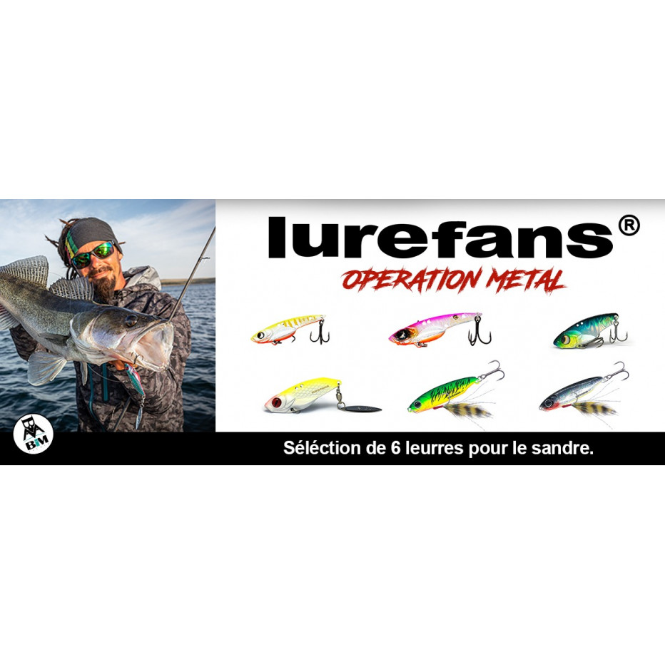 Vibrating blade pack Lurefans Pike-perch