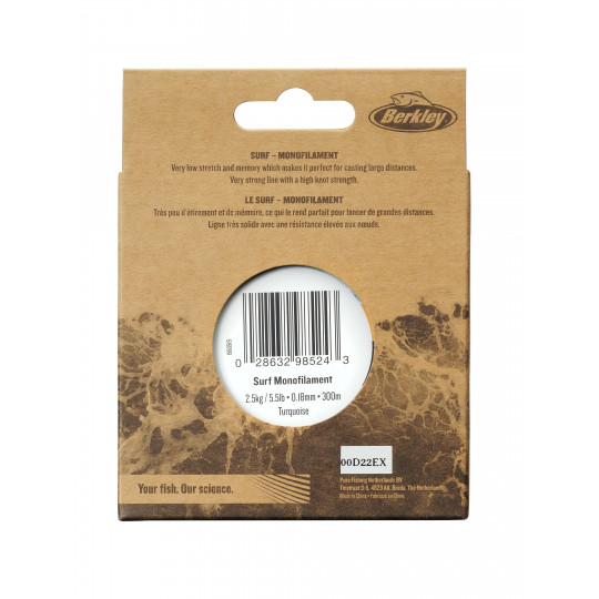Nylon Berkley Nautil Surf Monofilamento 300m
