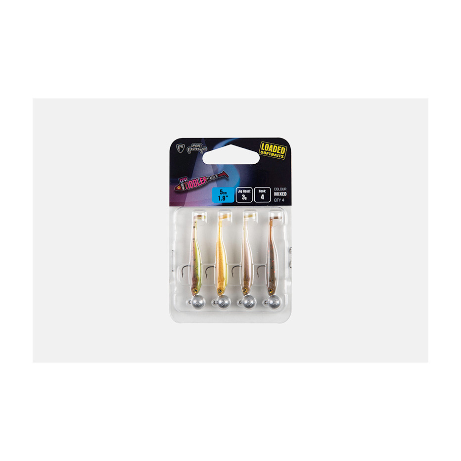 Pack Fox Rage Micro Tiddler Fast Mixed UV 5cm