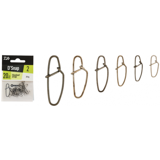 Klammer Daiwa Hooked Snap