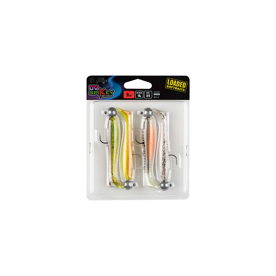 Soft Bait Fox Rage Spikey Shad Loaded UV Colour