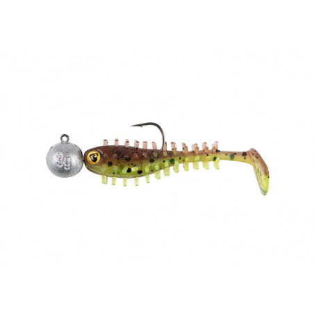 Señuelo Blando Fox Rage Micro Spikey Fry UV 4cm Color Mixto Cargado