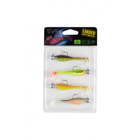 Soft Bait Fox Rage Mini Fry Loaded UV Colour