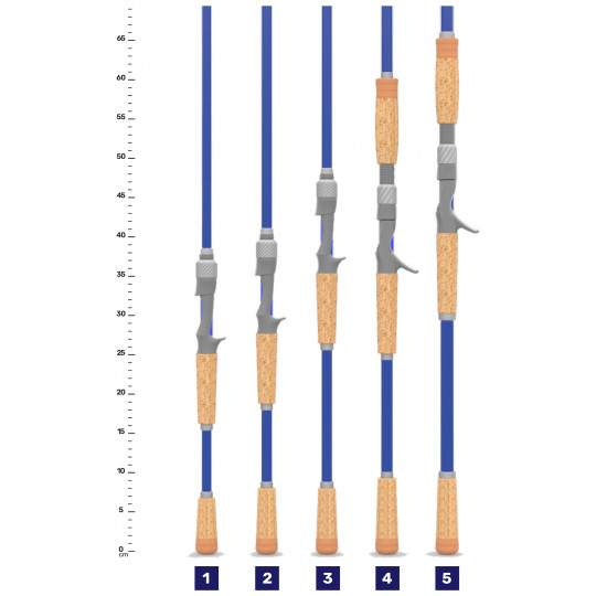 Caña St Croix Legend Tournament Pike 7'1 MH Versatile Special