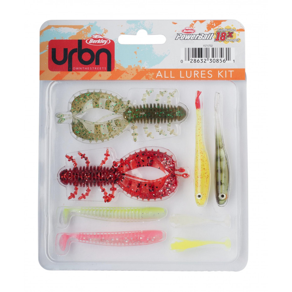 Kunstköder Weiche Berkley URBN All Lures Kit