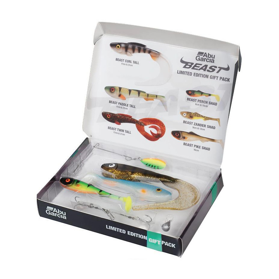 Abu Garcia Beast Gift Limited Edition Soft Lures Pack
