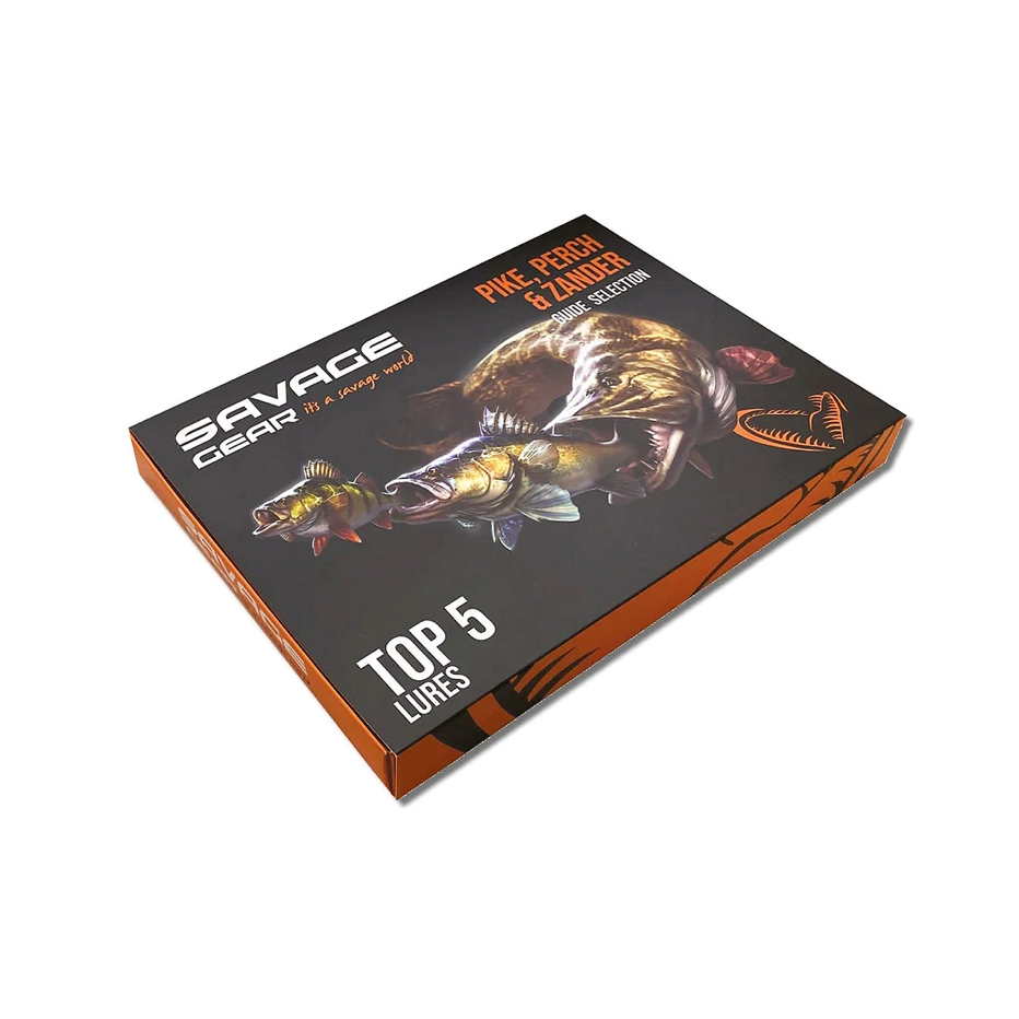 Hard Bait Kit Savage Gear Pike Perch & Zander Guide Selection Leurre