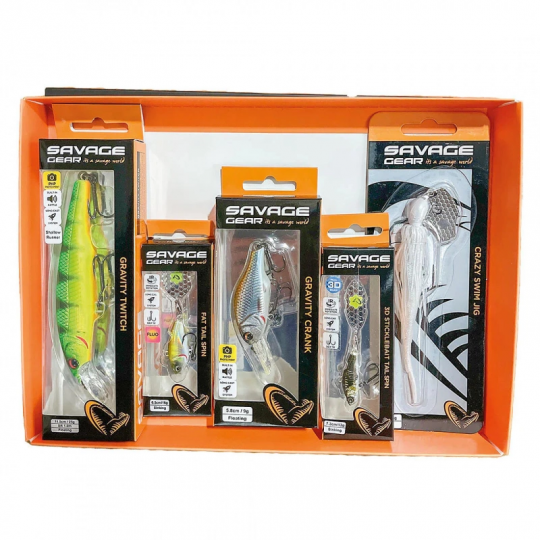 Kit Poissons Nageurs Savage Gear Pike Perch & Zander Guide Selection