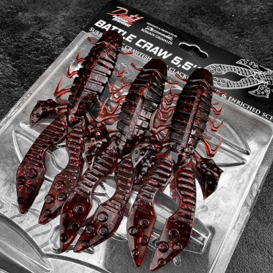 Señuelo Digital Squad Battle Craw 14cm Soft Lure