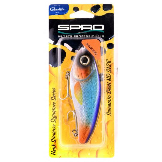 Hard bait Spro Screamin' Devil 128 Sinking