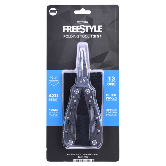 Outil Multifonctions Spro FreeStyle Folding Tool 13in1