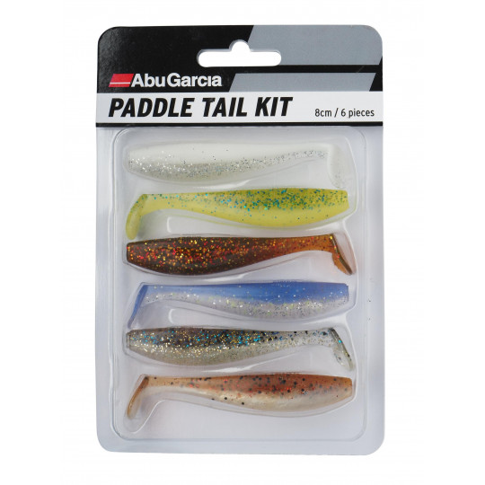 Abu Garcia Paddletail Soft Lures Kit 8cm - Leurre de la pêche