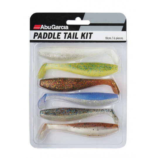 Abu Garcia Paddletail 10cm Soft Bait Kit - Leurre de la pêche